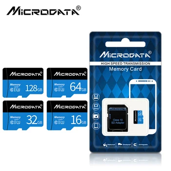 Mälukaart Micro SD TF Mälukaardi 16 32 64 128 GB Class 10 Flash, Microsd 8GB 16GB 32GB 64GB 128GB Nutitelefoni Adapter