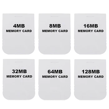 Mäng Geheugenkaart 4/8/16/32/64/Mb Voor Nintend Wii Cube Voor Gc Ngc Wit 128Mb Max Mängu Geheugenkaart Voor Wiir 152049