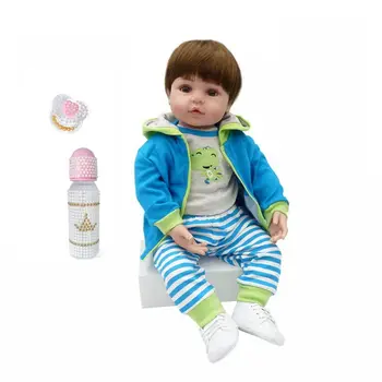 Mänguasi terve keha silikoon veekindel vanni mänguasi populaarne uuestisündinud väikelapse bebe beebi nukud nukk uuestisündinud tõetruu kingitus pearl pudel