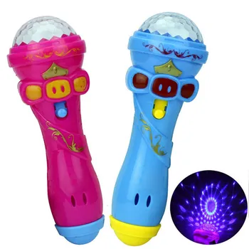 Mänguasjad uute laste eeskuju muusika mänguasjad naljakas valgustus traadita mikrofon mudel kingitus muusika, karaoke kerge mänguasjad lastele kingitused 16