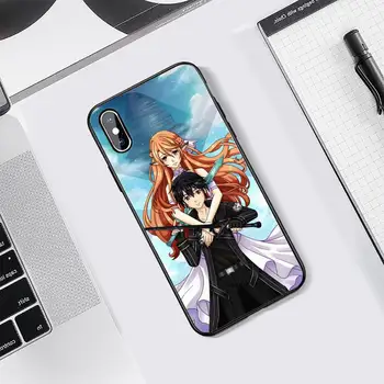 Mõõk Art Online SAO Anime, Manga Telefon Case for iPhone Samsung Märkus S A 6 7 8 9 10 20 51 11 12 Pro XS MAX S Plus X-XR Ultra 27661