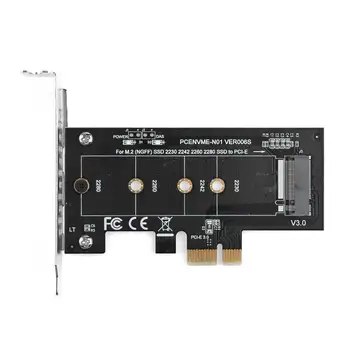 NGFF M. 2 PCI-E 3.0 X4 Converter Kaardi M2-PCIe NVMe SSD M Võtme Pesa PCI-E M2 NVMe SSD Adapter Ärkaja Kaart 2230 2242 2260 2280 147332