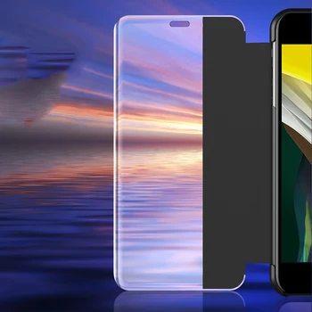 Nahast Smart Mirror Telefoni Puhul Huawei Honor P30 P40 Lite P20 Luksus Luuk Jaoks Mate 40 30 20 Pro Plus 10 P Smart Z 2019