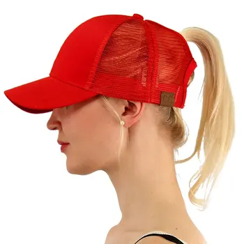 Naiste Hobusesaba Baseball Cap Tüdrukud Casquette Femme Tahke Võre Suve Müts Sport Snapback Hip-Hop Mütsid Meeste Valge Päike Aednik Müts