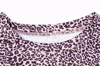 Naiste Pajama 2-Tükki Set Suve Riided Leopard Tie Dye Printimiseks O Kaela Tee Peal lühikesed Püksid Püksid Sleepwear Nightwear PJS Sobiks 2020 56609