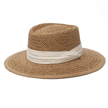 Naiste mütsid suvel Väljas Kevad-Suvel Ringi Mütsi päikesekaitse Beach Flat Top Õled Müts Naiste Suve Mütsid