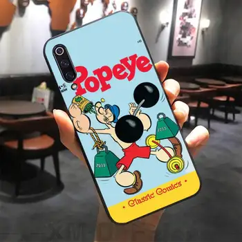 Naljakas Nühkima Popeye Spinat Telefoni Puhul Xiaomi Märkus Max Mi 3 7 8 9se Redmi 7 7a 8 8t 9 10 Pro Lite Juhtudel Kate
