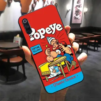 Naljakas Nühkima Popeye Spinat Telefoni Puhul Xiaomi Märkus Max Mi 3 7 8 9se Redmi 7 7a 8 8t 9 10 Pro Lite Juhtudel Kate