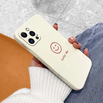 Naljakas Smiley Muster Telefon Case For iPhone 12 Pro Max 11 X XS XR XSMAX SE2020 8 8Plus 7 7Plus 6 6S Pluss Vedel Silikoon Kate