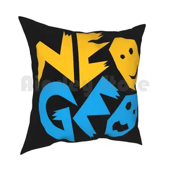 Neo Geo Logo Padjapüür Trükitud Kodu Pehme Viska Padi Mängija Mängud Retro Retrogamer Retrogaming Mängude Videomängud