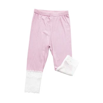 New Baby Laste Klassikaline Tüdrukute Kevad-Sügis Pits Retuusid Püksid Puuvillane Õhuke lapsed Tüdrukud Säärised Pikad Püksid Püksid Püksid