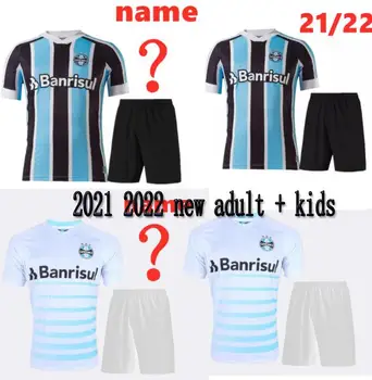 New Kids Komplekt 2021 2022 Gremio FC jalgpalli kampsunid Gildi GIULIANO 21 22 RAMIRO Geromel LUAN MAICON Fernandinho jersey mehed KOMPLEKT