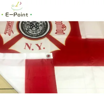 New York City Tuletõrje FDNY Lipu 3ft*5ft (90*150cm) Suurus jõulukaunistused Kodu Flag Banner Kingitused