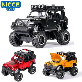 Nicce 1:32 Jeep-Nääkleja Rubicon Auto Mudel Sulamist Auto Valatud Mänguasi Auto Mudel ja Tõmba Tagasi-Laste Mänguasjade Kollektsiooni