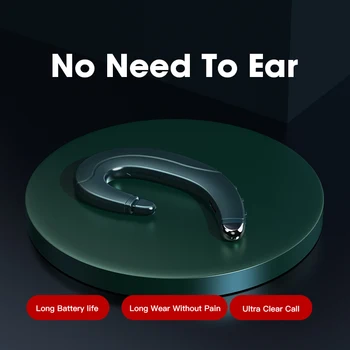 Niye TWS Traadita Kõrvaklapid Luu Juhtivus Kõrvaklappide 5.0 Bluetooth Peakomplekt Earhook Traadita Sport Earbuds Veekindel Android