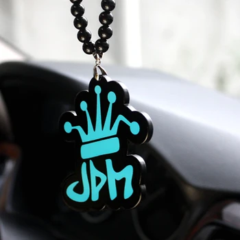Noizzy JDM Crown Mood Auto Auto Ripats Interjöör RearView Mirror Ornament Rippuvad Tolknema Võlu Veoauto Tarvikud Car Styling
