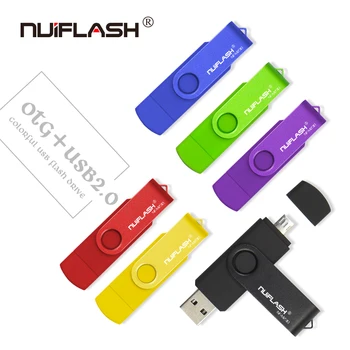 Nuiflash USB flash drive OTG kiire drive 128GB 64GB 32GB 16 GB 8 GB 4 GB väline ladustamine topelt Taotluse Micro-USB Stick