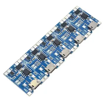 Nutikas Elektroonika 5V Micro-USB-TP 4056 Liitium Aku Laadimise laual Kaitse Laadija Moodul Diy Kit 3.6 3.7 v 39766