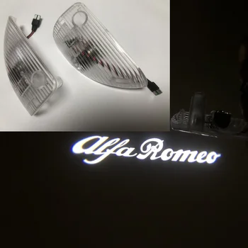 Näiteks Alfa Romeo 147 GT LED Auto Viisakalt Ukse Logo Welcome Light Laser Projektor Ghost Shadow Lamp 109940