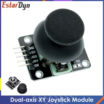 Näiteks Arduino Dual-telje XY Juhtnuppu Moodul Kõrgem Kvaliteet PS2 Joystick Control Lever Sensor KY-023 Hinnatud 4.9 /5