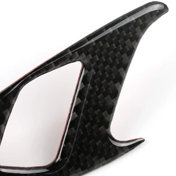 Näiteks Chevrolet Camaro 2016 -2020 Carbon Fiber Auto Salongi Ukse Käepide Raami Kaas Sisekujundus Ukse Kaussi Kleebis Ukse Lukk Sisekujundus