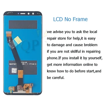 Näiteks Huawei P Nutikas LCD-Ekraan nautida 7s 2017 Puutetundlik Digitizer paigaldus Raam JOONIS LX1 L21 L22 Asendamine Ekraani