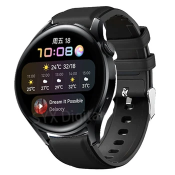 Näiteks Huawei Vaata 3 Watch3 Nahast Silikoonist Rihm Smart Bänd Käevõru Metallist Rihmad Huawei GT/GT2 46 MM Pro Correa Wristbands 23021