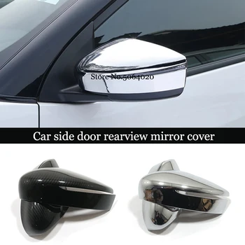 Näiteks Nissan Versa SR-2019 Tarvikud ABS Chrome/Carbon fiber Auto rearview mirror kaas Sisekujundus Kleebis Auto Stiil 2tk 113071
