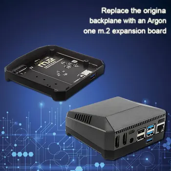 Näiteks Vaarika Pi 4 Argoon ÜKS M. 2 Expansion Board USB 3.0 M. 2 SATA M. 2 SSD Adapter Baas, Argoon ÜKS V2/M. 2/Nanosound Juhul 98074