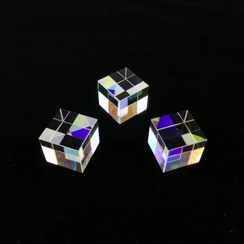 Optiline Klaas X-cube Dichroic Cube Prisma RGB Combiner Splitter 10*10*10cm Prisma Kuubikud Läbipaistev 164771