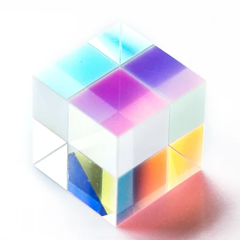 Optiline Klaas X-cube Dichroic Cube Prisma RGB Combiner Splitter 10*10*10cm Prisma Kuubikud Läbipaistev