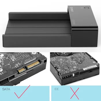 Orico HDD Case 3.5 tolline Mobiilne Kõvaketta Karp SATA et USB3.0 Adapter Välise Kõvaketta Karp
