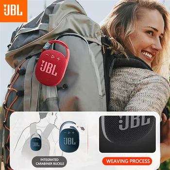 Originaal JBL CLIP 4 Kaasaskantav Bluetooth Kõlar, Subwoofer Väljas Kõneleja Mini Kõlar IP67 Tolmukindel Ja Veekindel