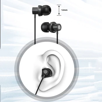 Originaal Lenovo thinkplus In-Ear Juhtmega Kõrvaklappide 3,5 mm TW13 Sport Mikrofoniga Peakomplekti Jaoks S5 S3 3 Pr, 5 Pr ZUK Z2 Pro Vibe P1 P2