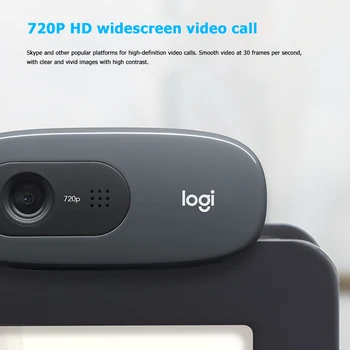 Originaal Logitech C270i HD Video 720P Web Sisseehitatud Micphone USB2.0 Arvuti Kaamera USB 2.0 Logitech Webcam