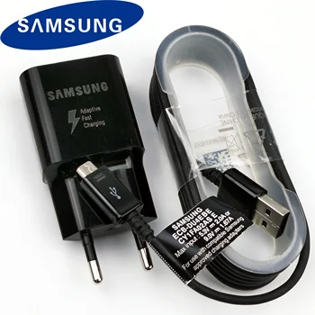 Originaal Samsung kiire qc3.0 laadija 18w ELI kiire micro-usb-laadimine adapter galaxy S7 serv a8 a6 a5 Märkus 4 5 J3 J5 2017 J7 S6