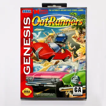 Outrunners Mäng Kassett 16 bit MD Mäng Kaardi Retail Box Sega Mega Drive Jaoks Genesis 176667