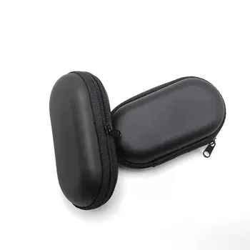 Ovaalne Stiilis EVA Kõrvaklappide Kott Raske, Sest Vägi Võidab PB In-Ear Kõrvaklapid Charing Kaabel Kotid Ladustamise Juhtudel Mini Black Box