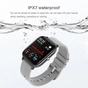 P8 1.4 tolli Ekraan Smart Watch Apple Bluetooth-ühilduva Veekindel Fitness Sulam, Multi-language Digitaalse Smartwatch