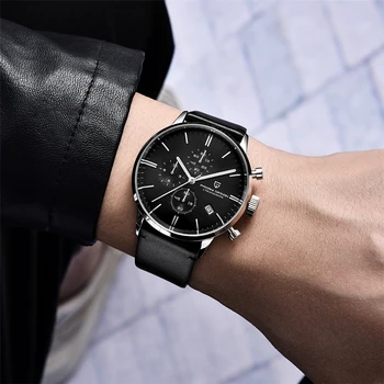 PAGANI Disain 2021 Uus Meeste Automaatne Quartz Watch Top Brändi Sõjalise Sport Chronograph Roostevabast Terasest Veekindel Kell relogio