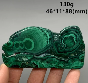 PARIMAT! Looduslik roheline malahhiit poleeritud mineraal-näidis viil töötlemata kivi kvarts Kivid ja kristallid crystal Healing