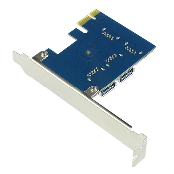 PCI-E PCI-E Adapter 1 Pööra 4 PCI-Express Pesa, 1 USB 3.0 Kaevandamine Erilist Ärkaja Kaart PCIe Converter BTC Kaevandaja Kaevandamine