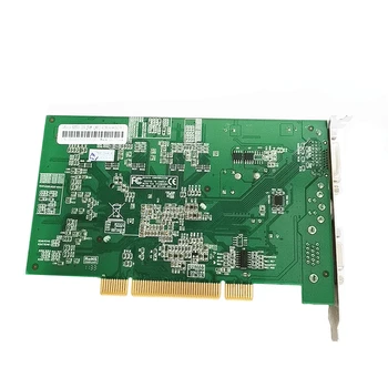 PCI graafika kaart FX5500 256MB VGA+DVI+S-terminal Toetab poolitatud ekraanil traktori järelevalve jne. 95141