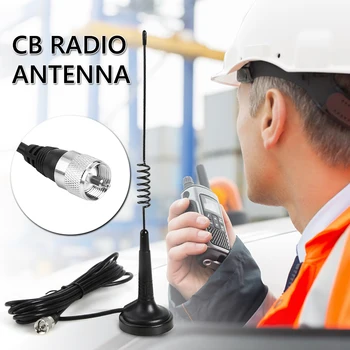 PL CB Raadio Antenn MAG-1345 26-28MHz koos Magnetic Base 4m RG58U Investor Kaabel Väljas, Isiklik Auto Osad Teenetemärgi