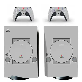 PS1 Stiilis PS5 Standard Disc Edition Naha Kleebis Decal Kaas PlayStation 5 Konsooli & Kontrollerid PS5 Nahk, Vinüül Kleebis