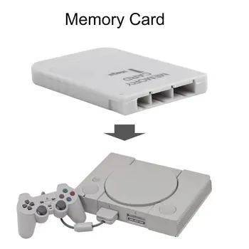 PS1 Valge Mälukaart 1M 1MB Playstation 1 Üks PS1 PSX Mäng Kasulik Praktiline Taskukohase Flash Kaardi Mälu, Microsd-Kaart