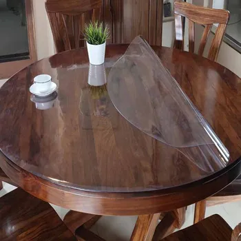 PVC laudlina laudlina läbipaistev laudlina veekindel köök muster õli laudlina klaasi pehme lapiga 1,0 mm