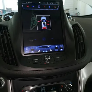 PX6 IPS, Android 9.0 4+128G Tesla Stiilis autoraadio Ford Kuga 2013 2016 2017 GPS Navi Stereo juhtseade DSP Carplay