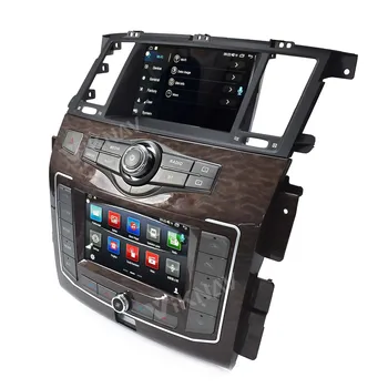 PX6 Uusim Dual Screen Android GPS Navigation Auto Raadio Nissan Patrol Y62 2010-2020 Stereo Multimeedia Mängija juhtseade 2din
