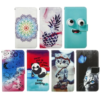 Painted wallet Case cover For Itel A14 A22 Pro A23 A44 A62 P13 Plus S42 A11 P11 Flip Leather Phone Case Cover